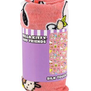 Hello Kitty and Friends Kids Throw Blanket 40"x50"